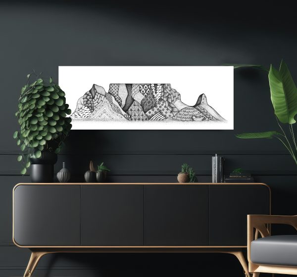 Textured Table Mountain - Image 2