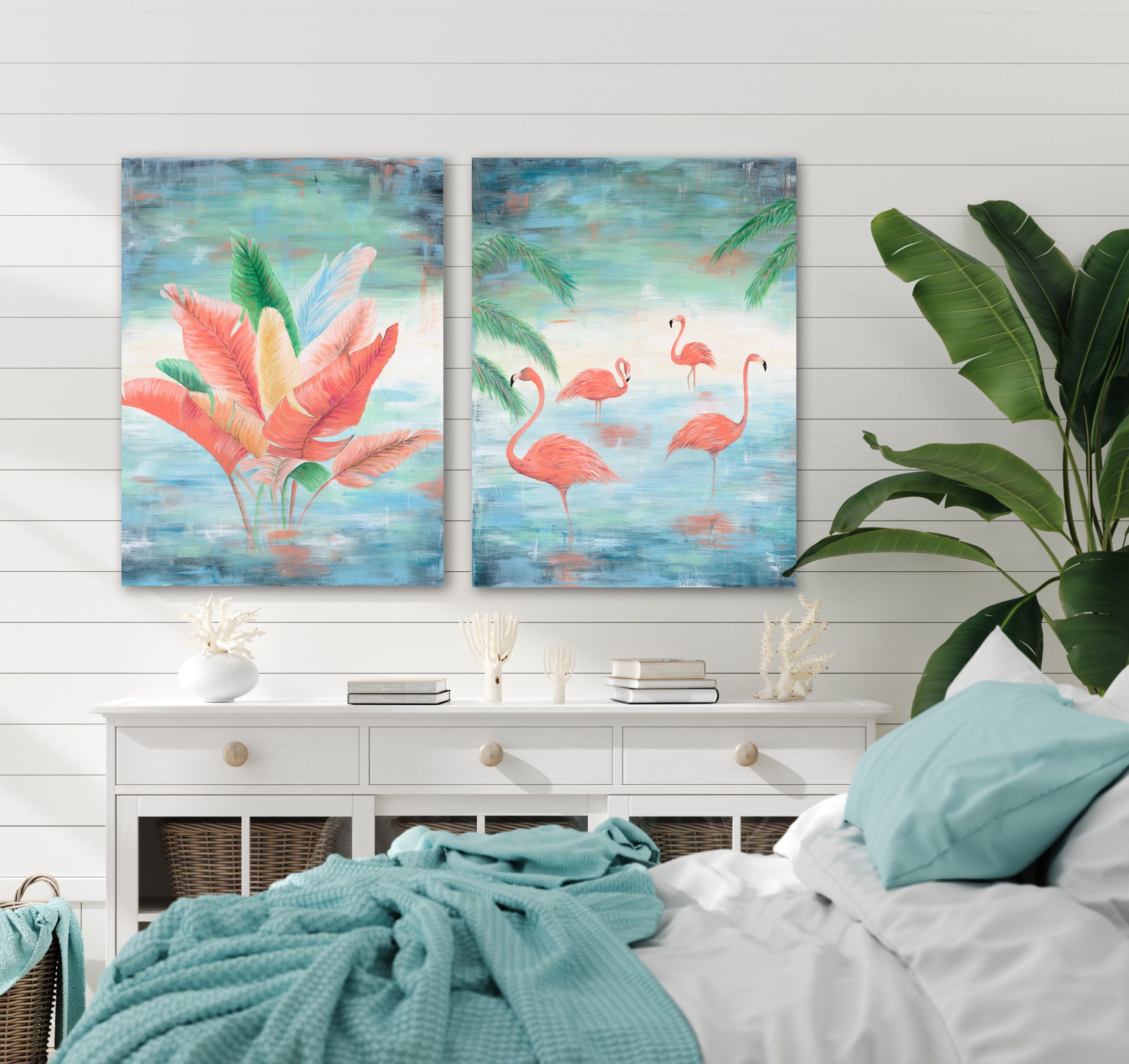 Flamingo's & Fronds
